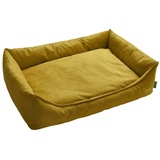 Hunter Eiby Hundesofa schmutzabweisend, Easy CLEAN-Technologie, pflegeleicht, S, gelb