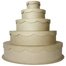 Décopatch BTS900O 5 Boxen rund 5-tlg. braun