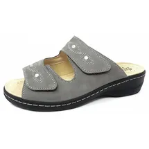 Hickersberger Milano Hallux Pantolette grau, Größe 39