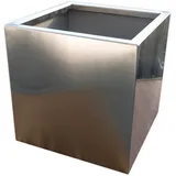 Köhko Designer-Blumenkübel aus Edelstahl vivo 55 x 55 x 43 cm matt gebürsteter Pflanztopf eckig - Köhko