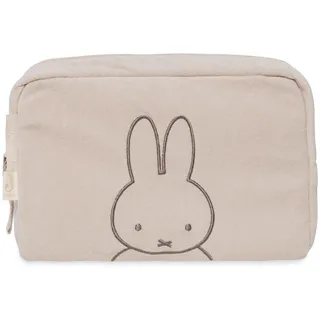 jollein Frottee Windeltasche - Miffy, Nougat - Windeletui - Kosmetiktasche - Organizer - Beige