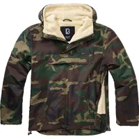 Brandit Textil Brandit Windbreaker Sherpa woodland, Größe 3XL