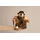 KWO Räuchermann Kantenhocker Hundefreund 16 cm beige