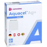 Convatec (Germany) GmbH Aquacel Ag+ Extra 5x5 cm Kompressen