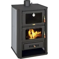 Prity EEK A Wasserführender Kaminofen mit Backfach Prity FGW15,