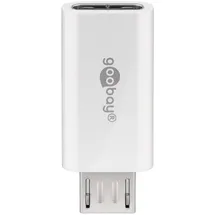 goobay USB-C Adapter Weiß