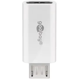 goobay USB-C Adapter Weiß