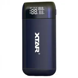 Xtar PB2S Ladegerät / Powerbank für 21700 3,6V -3,7V Li-Ionen Akkus