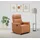 dorel home Relaxsessel DOREL HOME "Lugo, TV-Sessel, Sessel Wohnzimmer mit Schlaffunktion", braun (cognac), B:71cm H:102cm T:86cm, 100% Polyurthan, Sessel, Relaxsessel, Loungesessel mit manueller Relaxfunktion