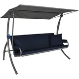 Angerer Elegance Joy blau/beige 3-Sitzer