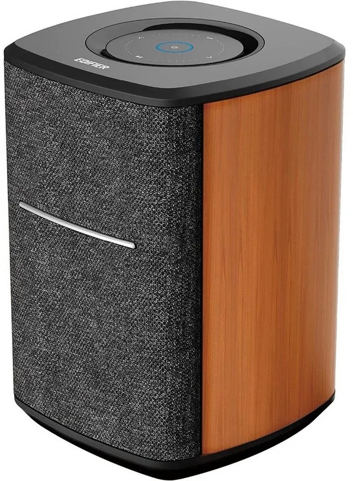 Edifier® MS50A Multiroom-Lautsprecher (WLAN (WiFi), Bluetooth, 40 W, Smart Speaker) braun