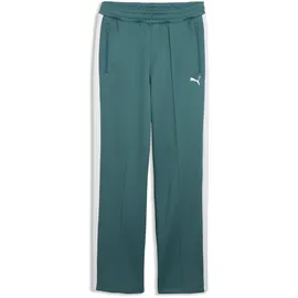 Puma Sporthose "T7 ALWAYS ON Relaxed Trainingshose Herren", Herren, Gr. S, Normalgrößen, emerald ice grün, Obermaterial: 33% Baumwolle, 67% Polyester. Tasche – Oben: 100% Baumwolle.