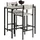 SoBuy Bartisch 89 x 45 x 87 cm Grau