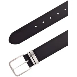 Mustang Herrengürtel Leder 4 cm schwarz 90