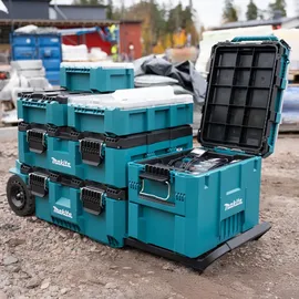 Makita Maktrak Erweiterungs-Werkzeugbox XL leer blau 56,5 x 39 x 40 cm
