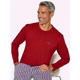 Witt Weiden Schlafanzug-Shirt in kirsche, | Gr.: 52/54