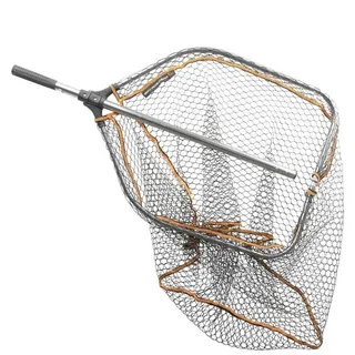 Savage Gear Pro Folding Rubber Large Mesh Landing Net