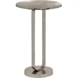 Mirrors and More Tamara silberfarben, H:61cm, Tische, Beistelltisch