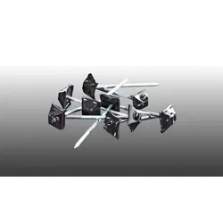 400 schwarze Befestigungsnägel für Ondalux Bitumenwellplatten, 65 mm Länge – langlebige Dachnägel – ideal für die Befestigung von Bitumenwellplatten