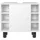 ML-Design Waschbeckenunterschrank Weiß 60x54x32 cm, Unterschrank aus MDF-Holz,
