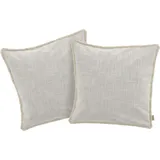 LeGer Home by Lena Gercke Kissenbezug Marusha 50 x 50 cm Beige