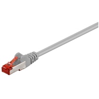 goobay 50893 CAT 6 Patchkabel, S/FTP (PiMF), Grau