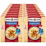 Müller's Mühle Langkornreis Parboiled 500 g, 16er Pack