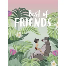 KOMAR Wandbild Jungle Book Friends 30 x 40 cm