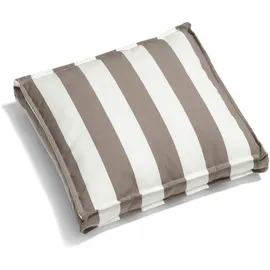 jan kurtz Boxkissen 40 x 40 cm Weiß/Taupe
