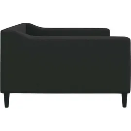 vidaXL Tagesbett 100 x 200 cm Schwarz