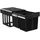 Tectake Abfalleimer 30 l Schwarz