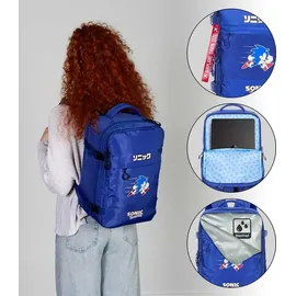 Karactermania Sonic The Hedgehog Rucksack - Blau,