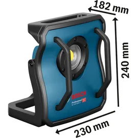 Bosch Baustrahler Metall 2 kg blau ohne Akku
