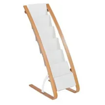 Alba Krapf ALBA Prospektständer DDEXPO6W BC 6 Fächer stahl/holz