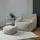I.C.O.N. icon Sitzsack Beige, Kunststoff, 1-Sitzer, 100x80x88 cm, Hergestellt in Deutschland, Wohnzimmer Hocker Sitzsäcke, XXL Sitzsäcke