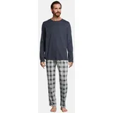SCHIESSER Pyjama Night & Home Grau 54