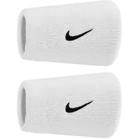 Nike Swoosh Doublewide Schweißbänder 2er Pack weiß TU