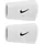 Nike Swoosh Doublewide Schweißbänder 2er Pack weiß TU