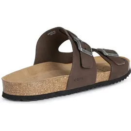 GEOX Sandal Ghita Sandalen Dark Coffee 46