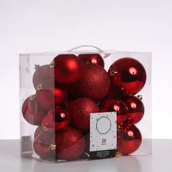 Christbaumkugel - Weihnachtsbaumkugel  - bruchfest - glänzend, matt und glitzern...