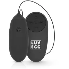 LUV EGG Vibro-Ei Mit Fernbedienung Schwarz