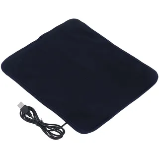 Elektrische USB-Heizkissen, 3 Temperaturstufen, Halten Warm, Schulter, Nacken, Bein, Taille, Beheizte Matte mit Timing, Elektrische Heizkissen für Haustiere (Navy blau)