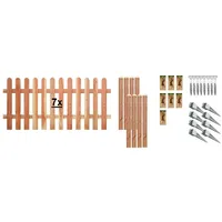 Tetzner & Jentzsch Lattenzaun "Austin 5, (Set), 7 Elemente, LxH: 1332x80 cm