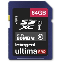 Integral SDXC UltimaPro 64GB Class 10 80MB/s UHS-I