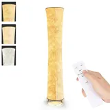 BASRAE Modern Stehlampe Wohnzimmer LED Papier Stehleuchten Dimmbar 3 Farben