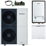 Vaillant Wärmepumpenpaket 4.069 aroTHERM Split VWL 125/5 AS S2 mit Hydraulikstation, Mischer- und Solarmodul VR 71 - 8000015341