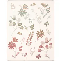 Biederlack Babydecke »Babydecke Wild Flowers«, 75 x 100, mit