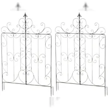 CLP Rankgitter Mandevilla 2er Set 100 x 200 cm Bronze