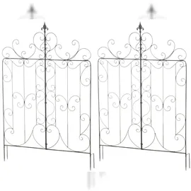 CLP Rankgitter Mandevilla 2er Set 100 x 200 cm Bronze