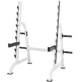 Gorilla Sports Squat Rack weiß